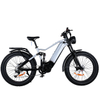 Full Suspension 1000W Power Retro Vintage E Bike Fat Tire Ebike 26*4.0 Fat Tire Electric Bike