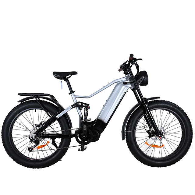 Exploring the Outdoors: Full Suspension Electric Fat Bikes