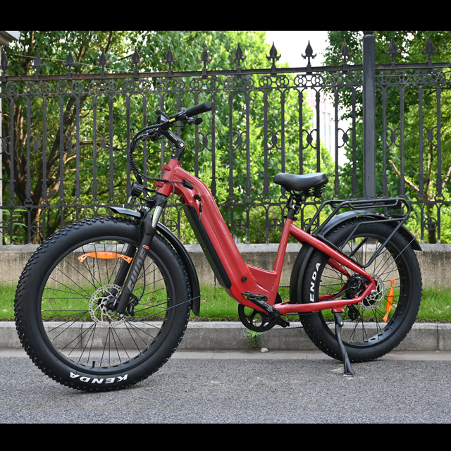 Step Through Design Electric Fat Tire Bike 26