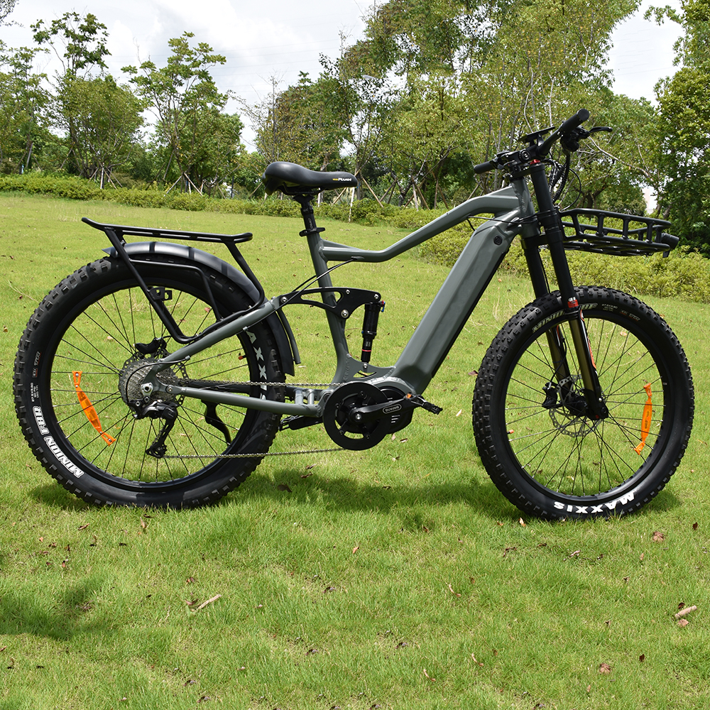 Fat Tire Electric Bike with Bafang M620 1000W mid drive motor fast speed