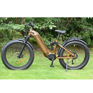 Step Through Electric Fat Tire Bike 26
