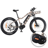 26" Inch Fat Tire Bike Hard Tail Hunting Electric Bicycle M620 Bafang MotorMid Motor Bike