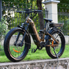 Step Through Electric Fat Tire Bike 26