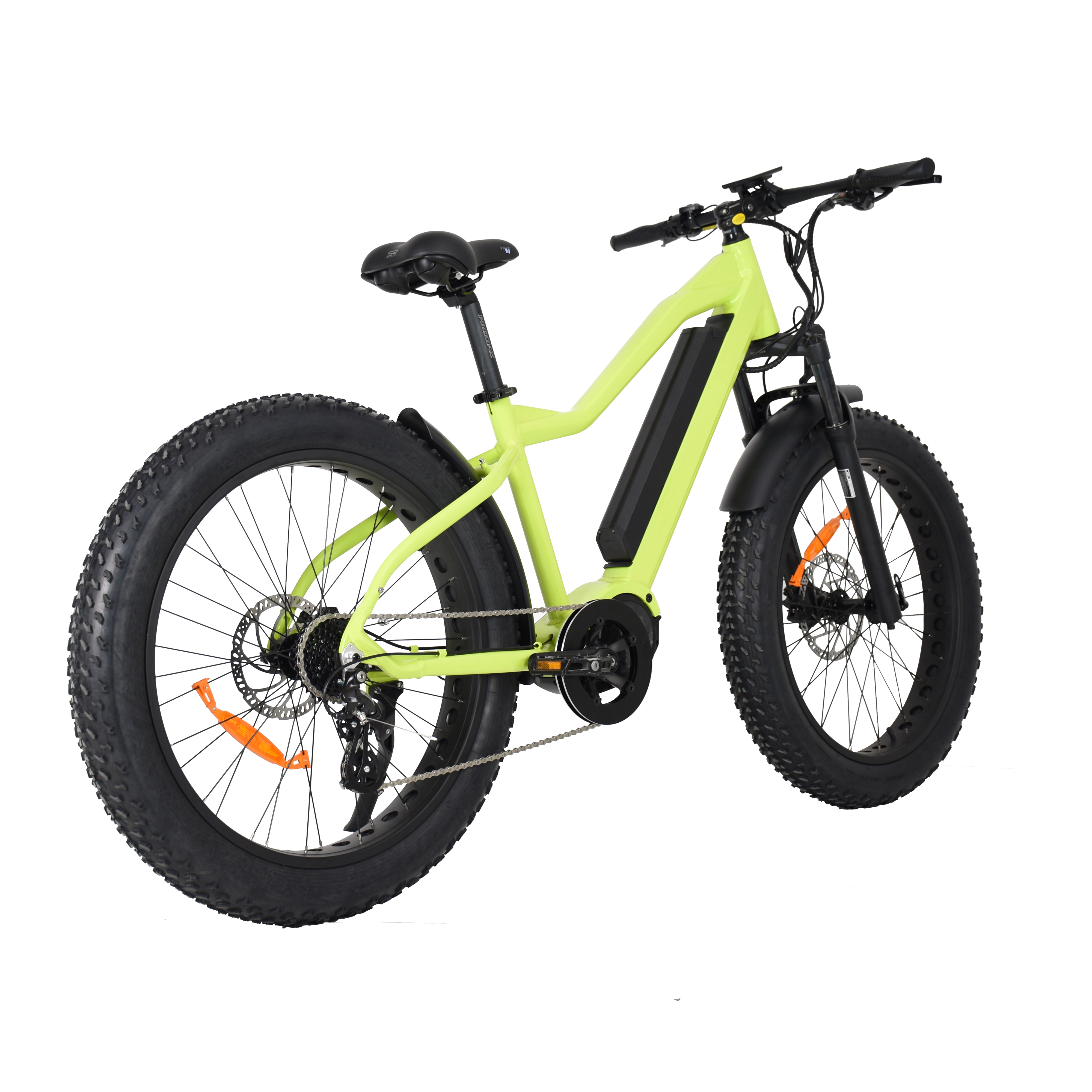 26" Inch Fat Tire Bike Hard Tail Hunting Electric Bicycle M620 Bafang MotorMid Motor Bike