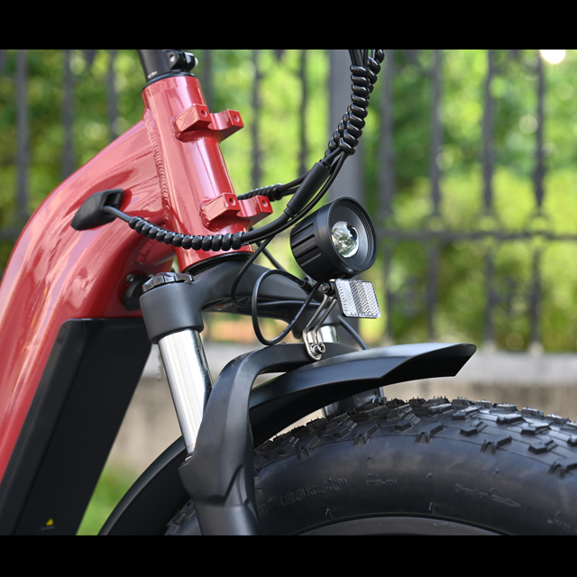 Step Through Design Electric Fat Tire Bike 26
