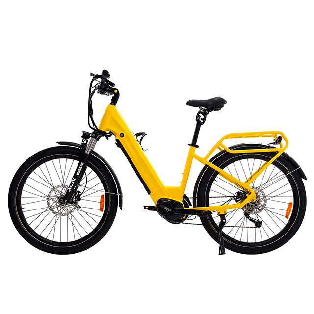 Electric Bike Factory 350W/500W Mid Motor City E Bike 27.5'' 10/15Ah Battery Electric Urban Bicycle