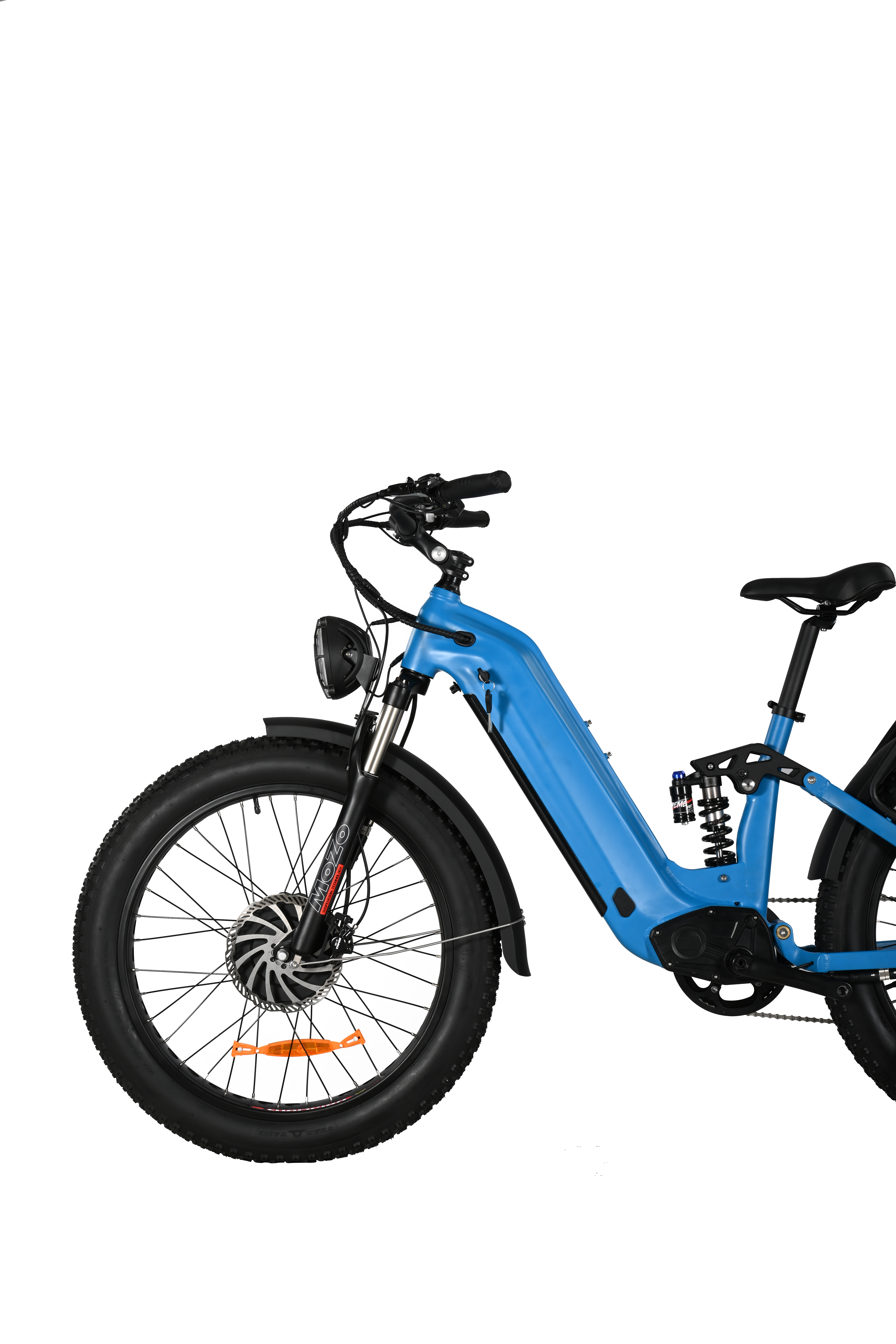 Step Through Electric Fat Tire Bike 26