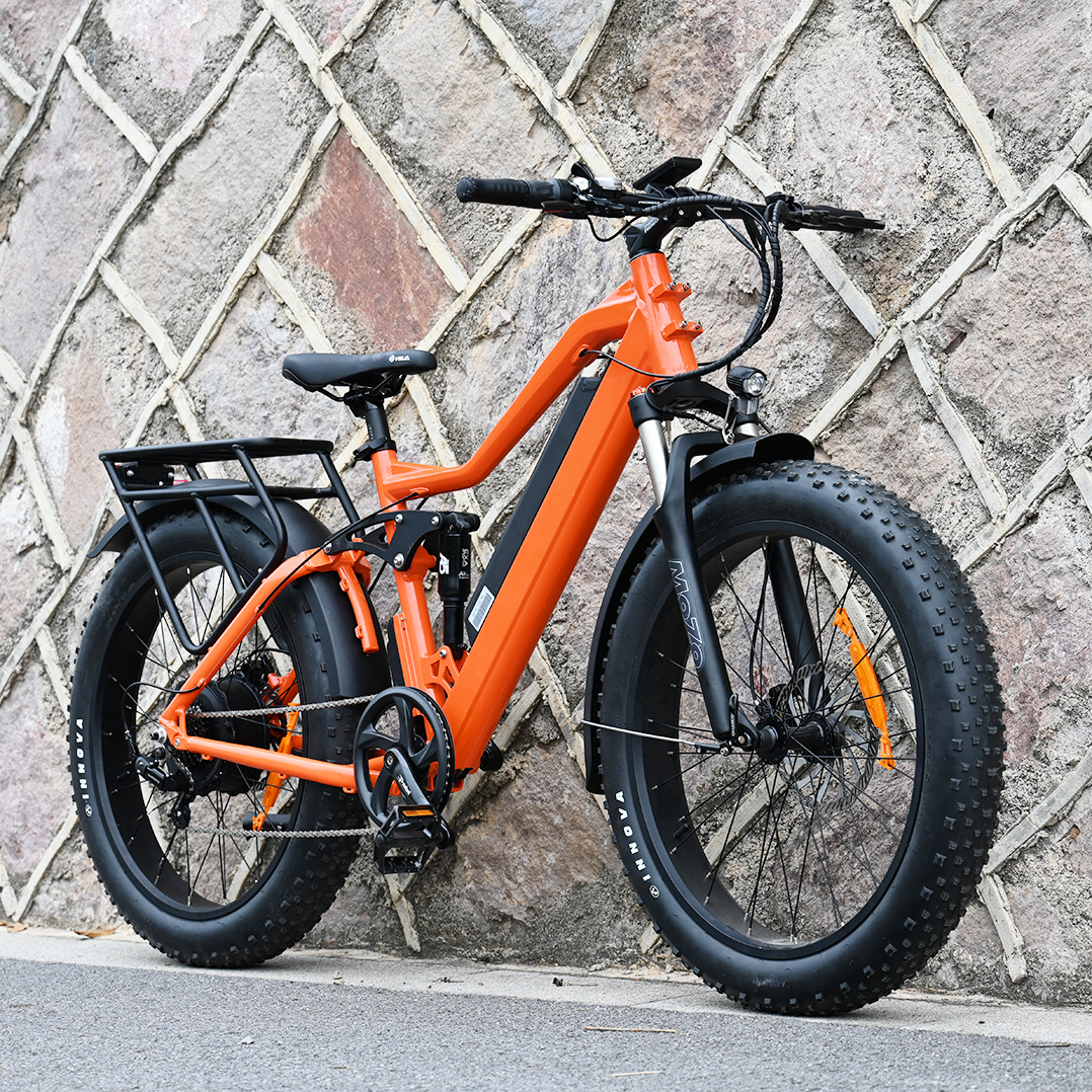 Big Battery Capacity with rear hub motor design 26