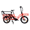 Alu Alloy Design Electric Cargo Bike Basket