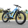 Dual Battery Fat Tire Bike with Longer Range Hunting Bike Full Suspension Electric Bike 