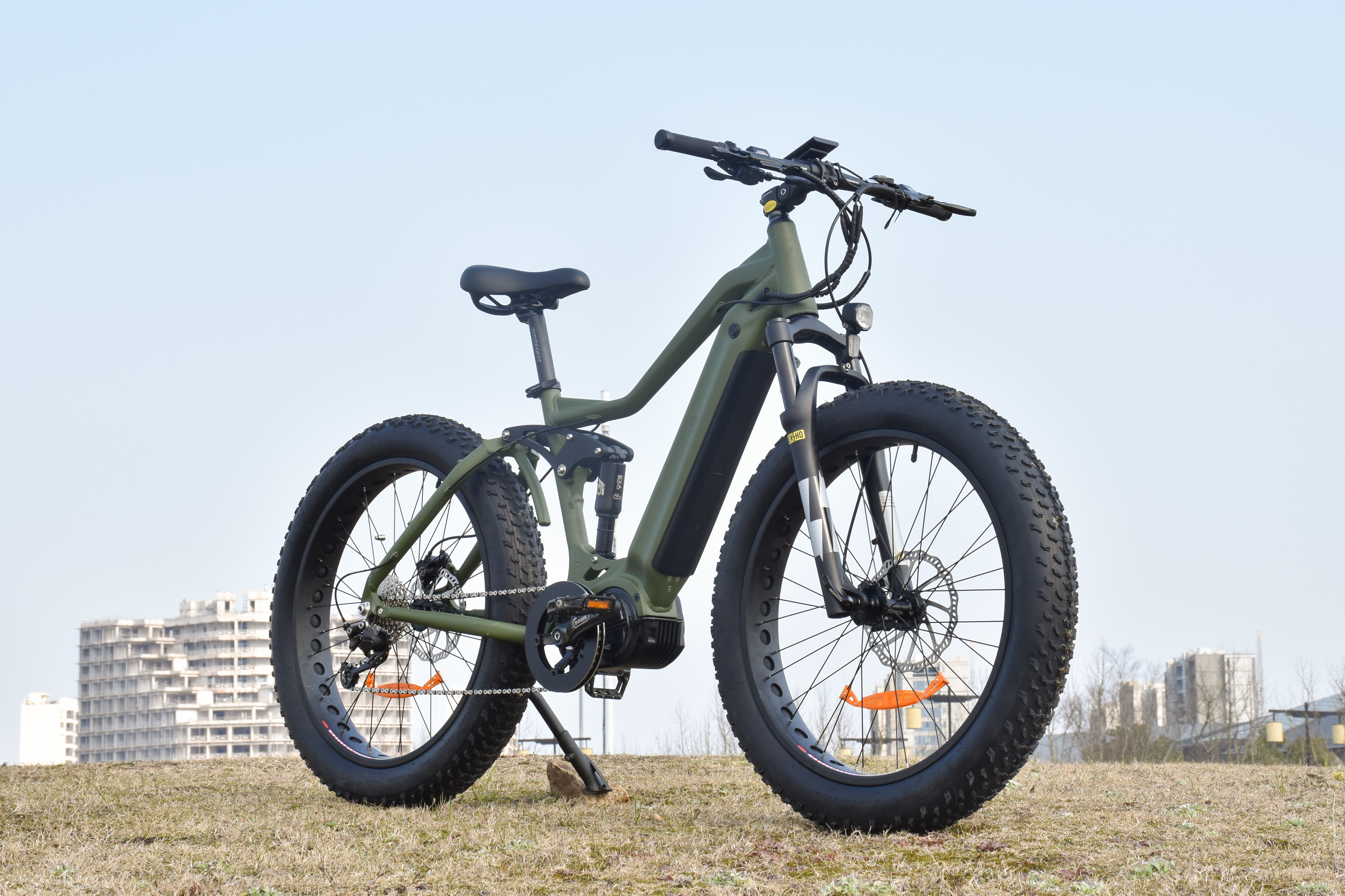 Fat Tire Electric Bike with Bafang M620 1000W mid drive motor fast speed