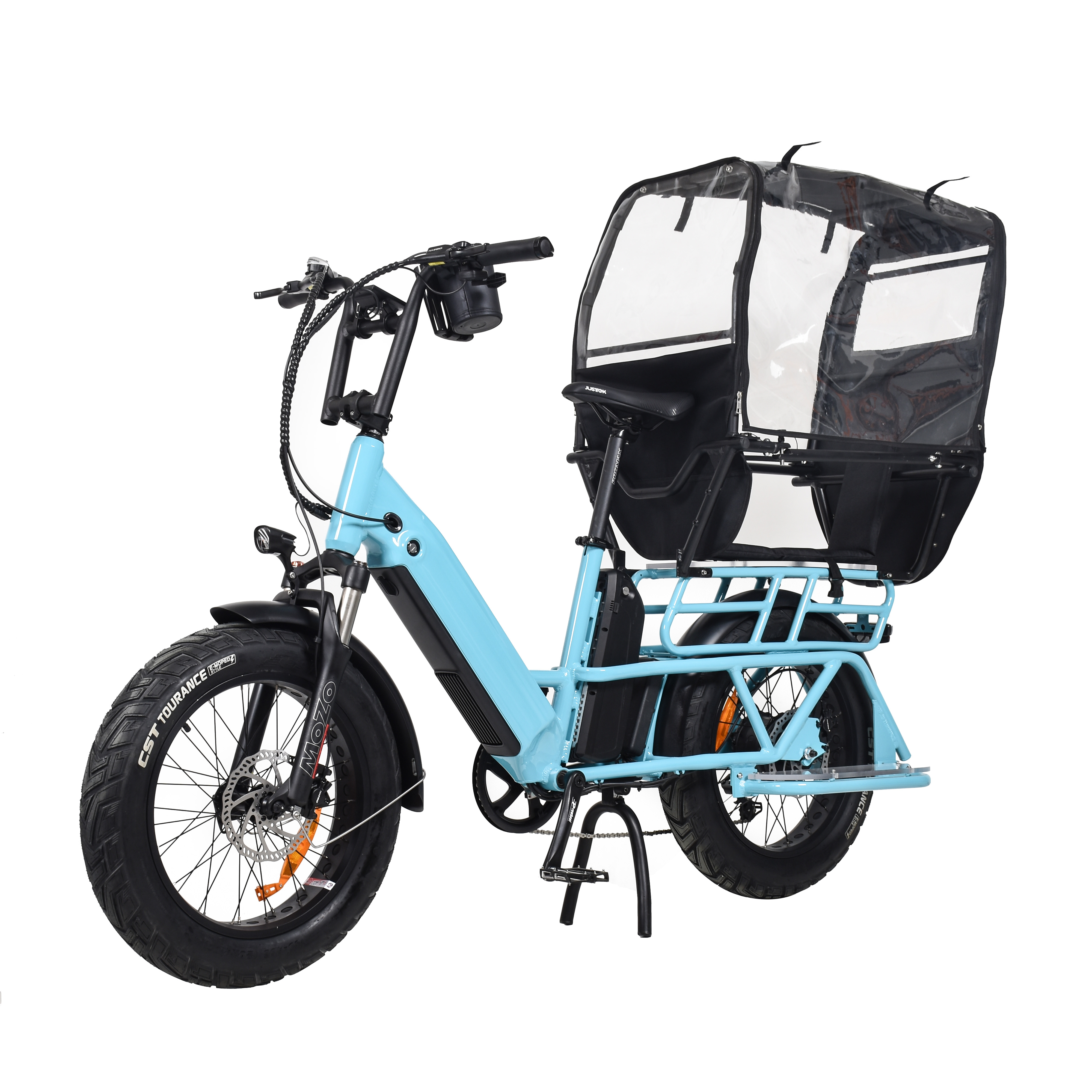 TDN04Z Long Range Cargo Electric Bike Rear Hub Motor Drive Motor Cargo E-bike Dual Battery Design