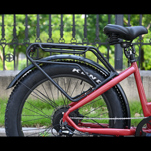 Step Through Design Electric Fat Tire Bike 26