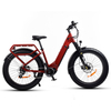 Step Through Bike Electric 26" Inch Fat Tyre Bike Bafang 500W Mid Motor Electric Bike 