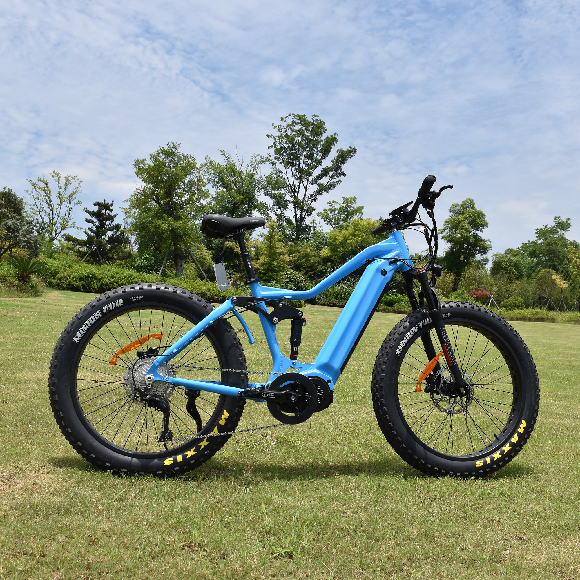 Fat Tire Electric Bike with Bafang M620 1000W mid drive motor fast speed