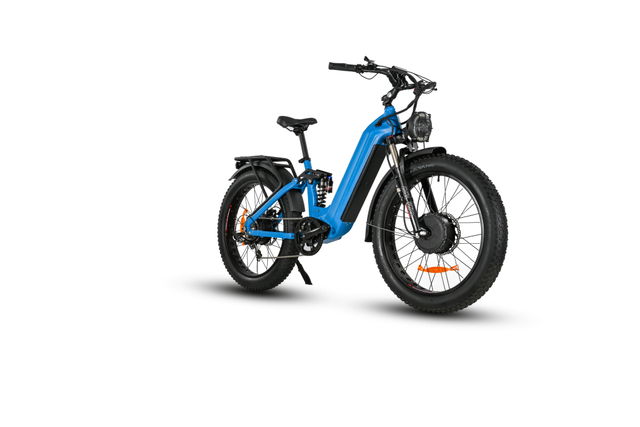 Step Through Electric Fat Tire Bike 26