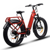 Step Through Bike Electric 26" Inch Fat Tyre Bike Bafang 500W Mid Motor Electric Bike 