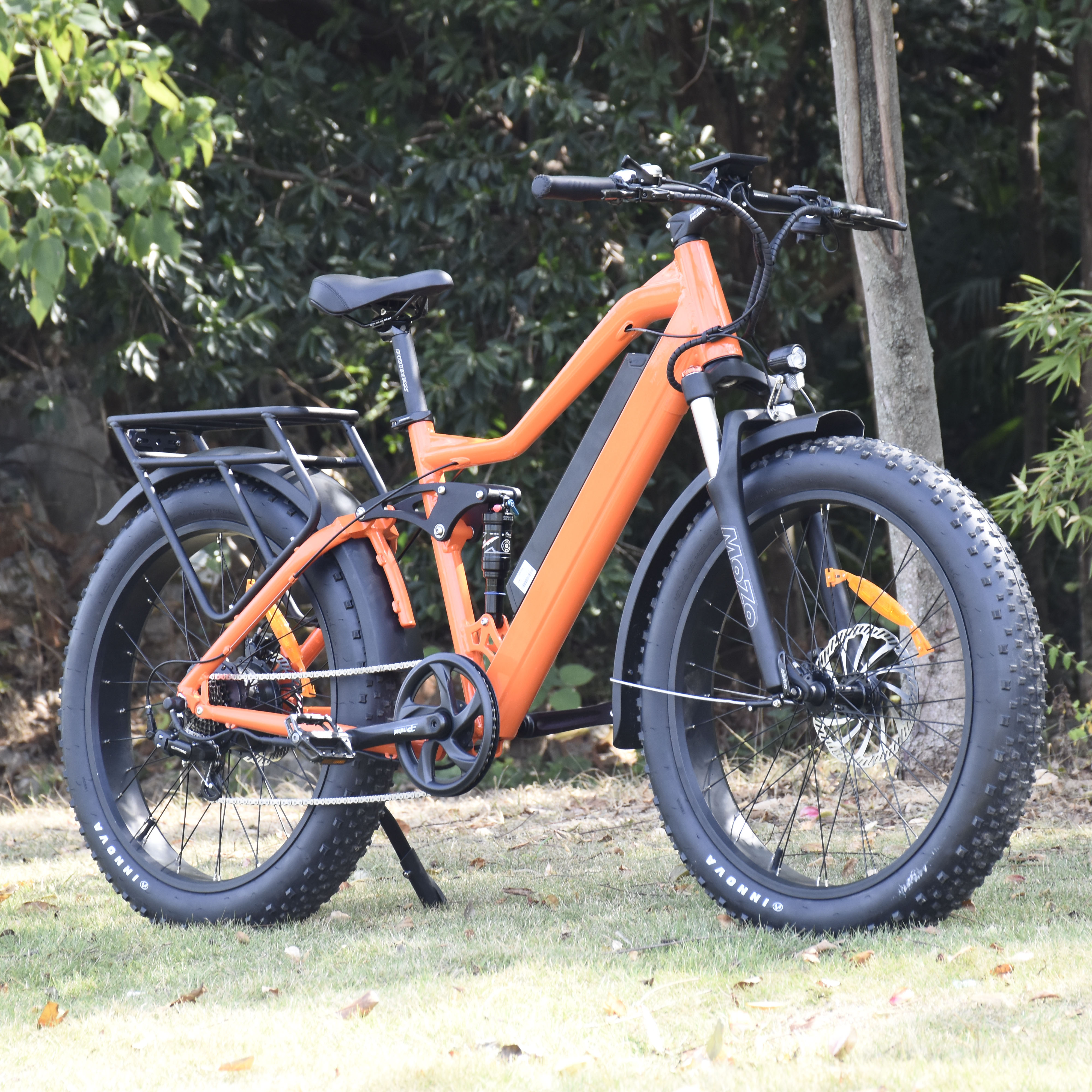 Big Battery Capacity with rear hub motor design 26