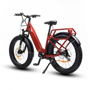 Comfortable Outdoor Adventure Awd Electric Bike With Electric Motors