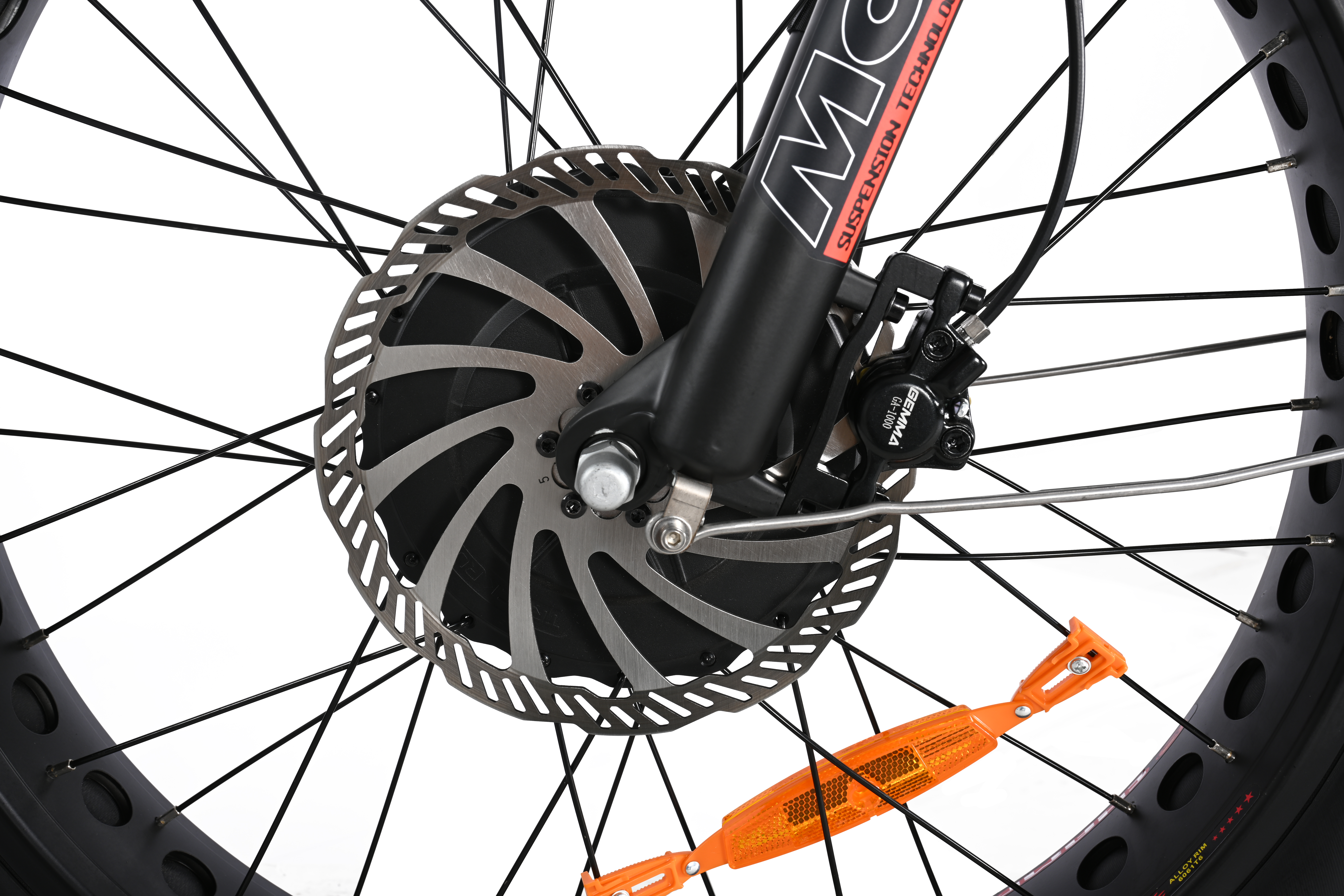 Step Through Electric Fat Tire Bike 26