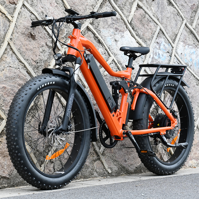 Big Battery Capacity with rear hub motor design 26