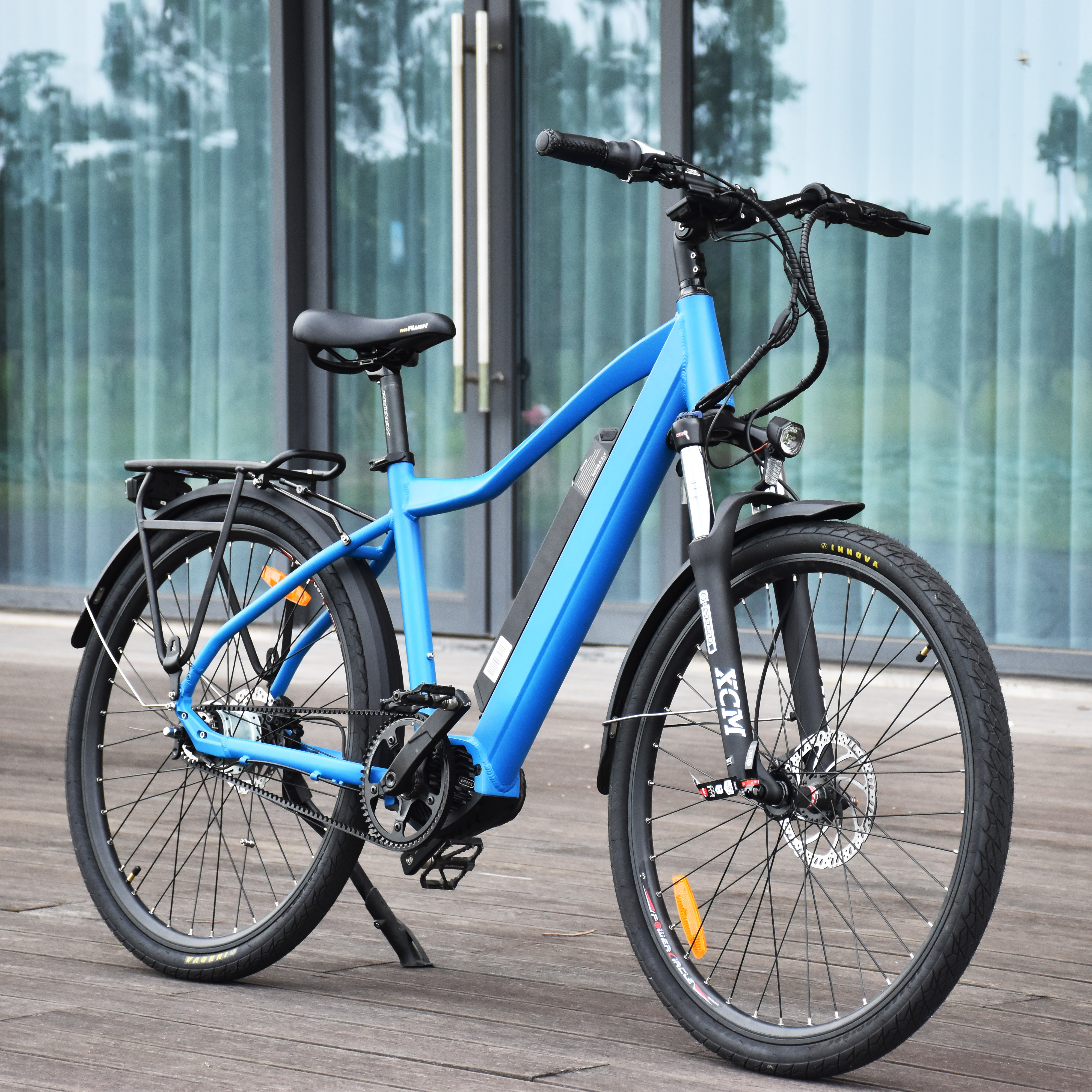 Belt Drive Electric City Bike with Shimano Inner Speed 250W City Bike for Daily Communte 