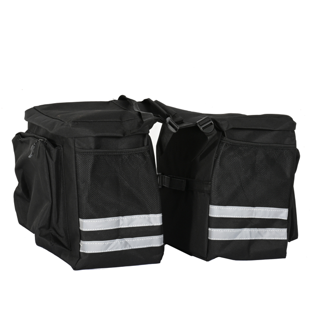 Rear Bag for Rear Rack Big Loading Capacity Canvas Bag with Waterproof Function